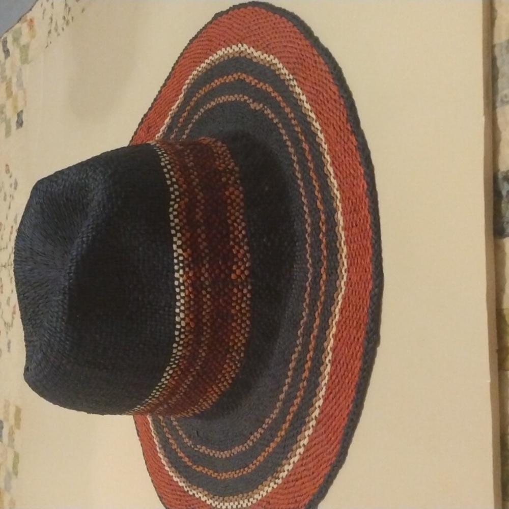 Hatattack Blue and Tan Hat